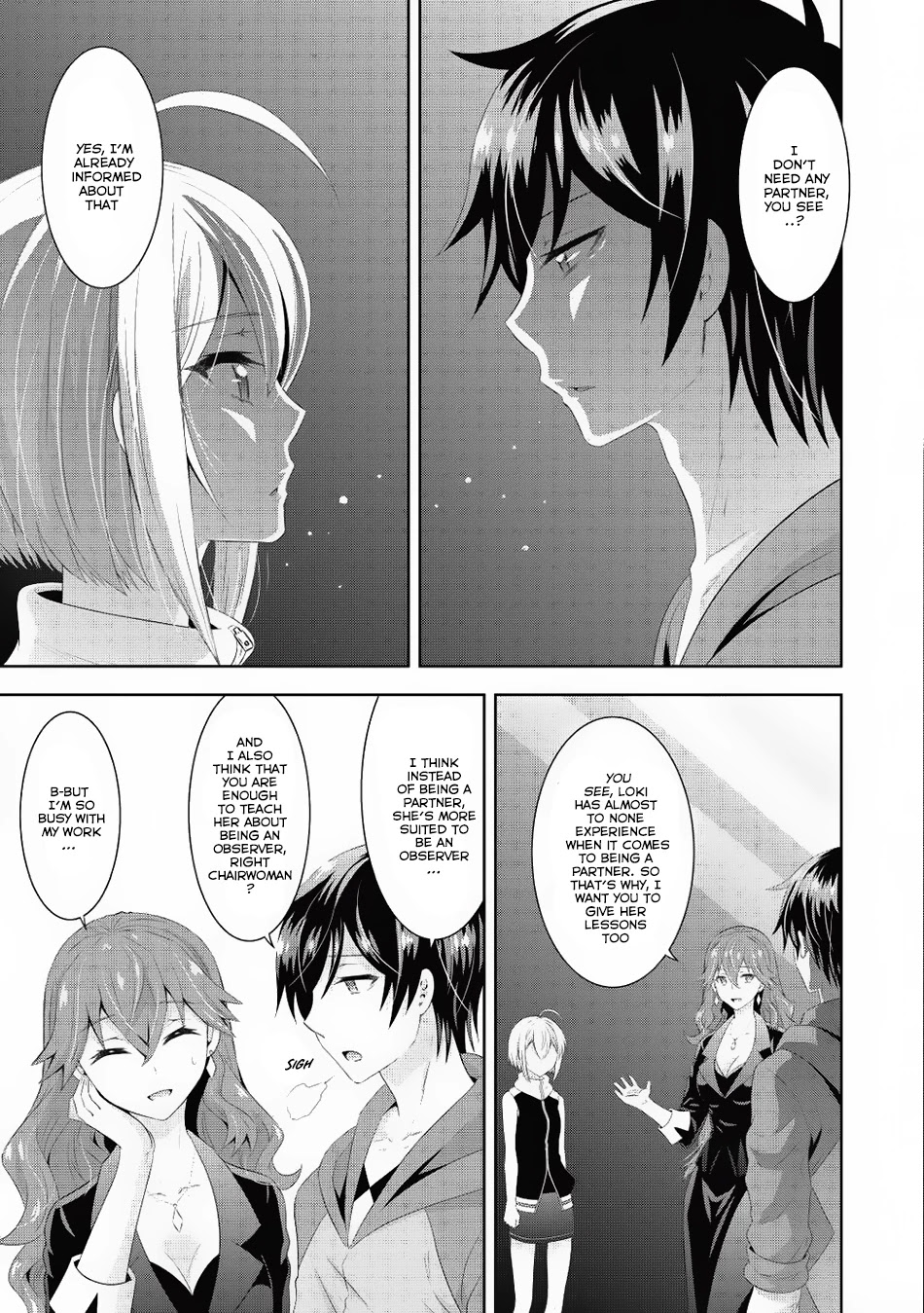 Saikyou Mahoushi no Inton Keikaku Chapter 6 page 16 - Chapter 6: Silver Colored Encounter