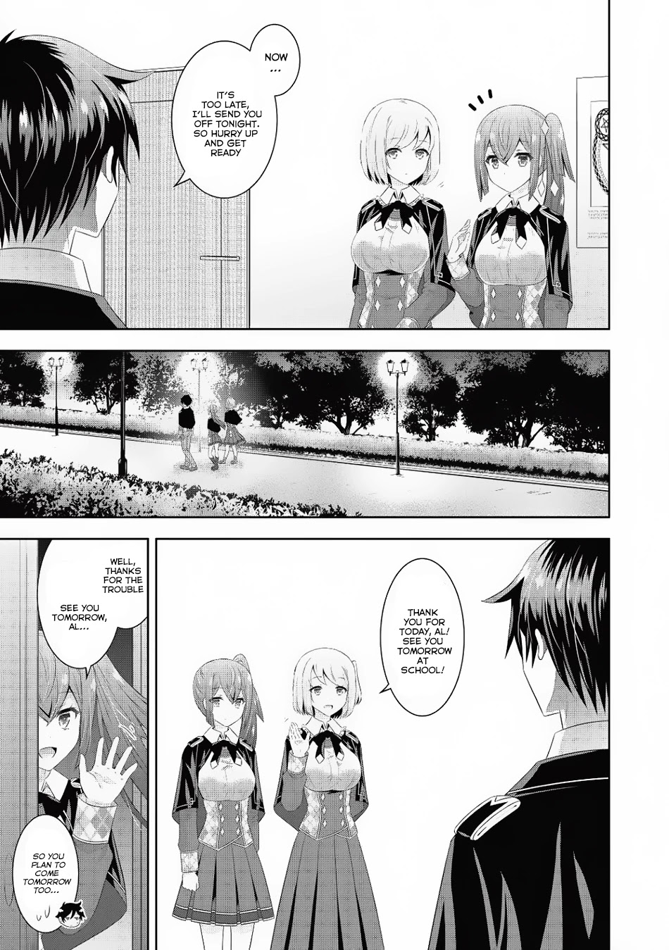 Saikyou Mahoushi no Inton Keikaku Chapter 6 page 4 - Chapter 6: Silver Colored Encounter