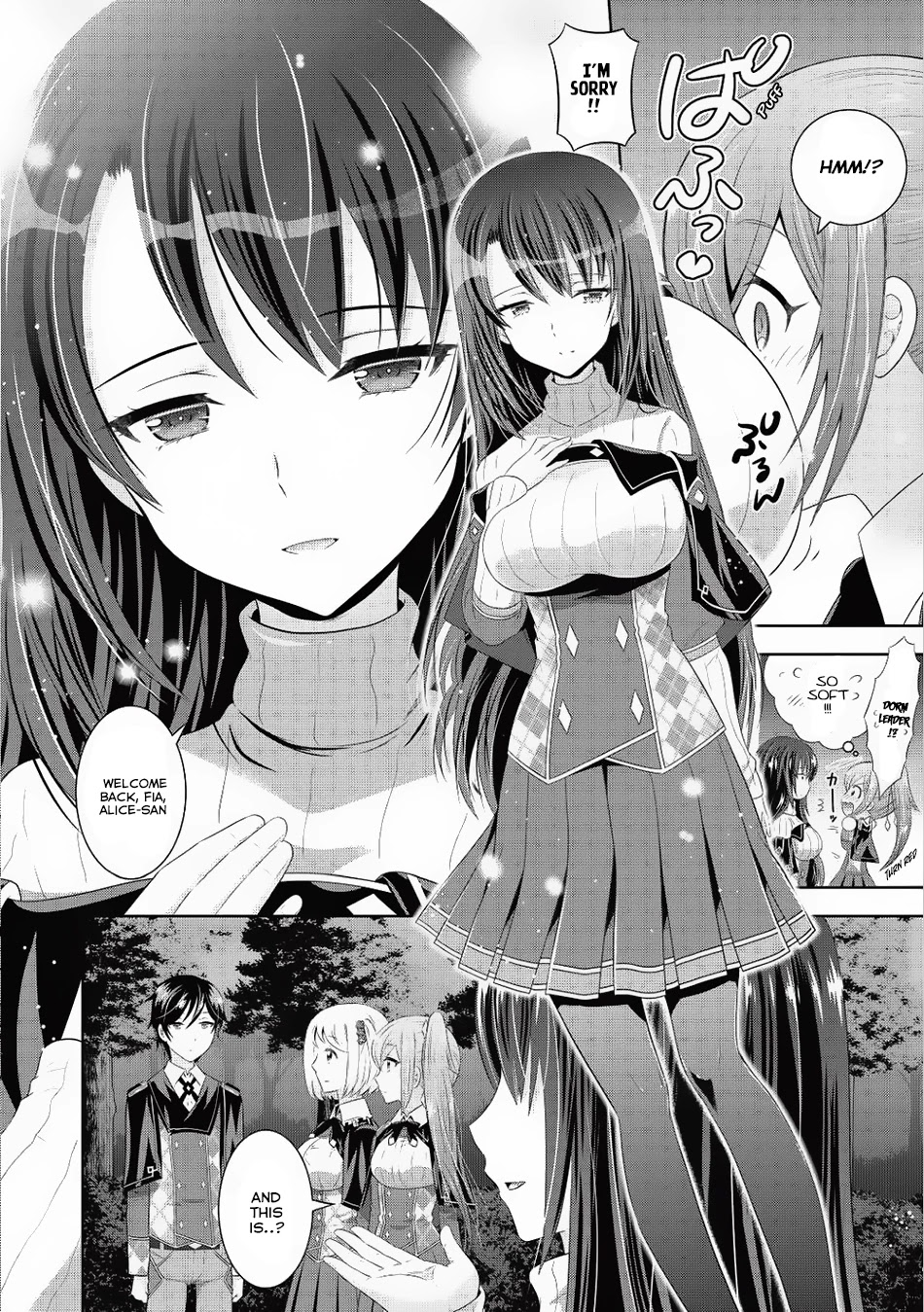 Saikyou Mahoushi no Inton Keikaku Chapter 6 page 5 - Chapter 6: Silver Colored Encounter