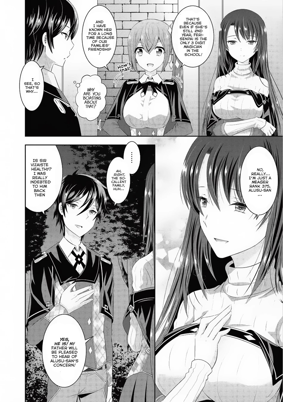 Saikyou Mahoushi no Inton Keikaku Chapter 6 page 7 - Chapter 6: Silver Colored Encounter