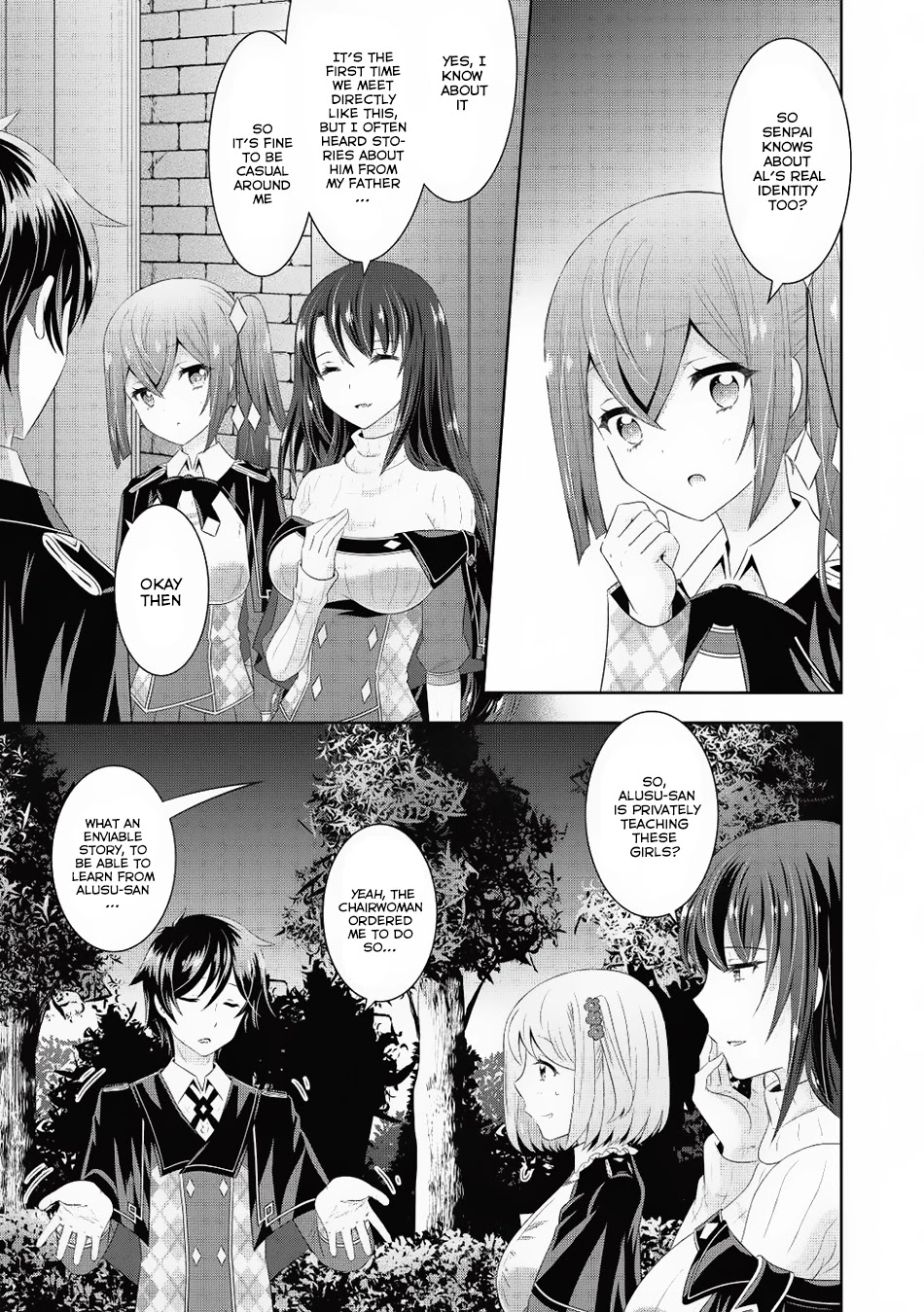 Saikyou Mahoushi no Inton Keikaku Chapter 6 page 8 - Chapter 6: Silver Colored Encounter