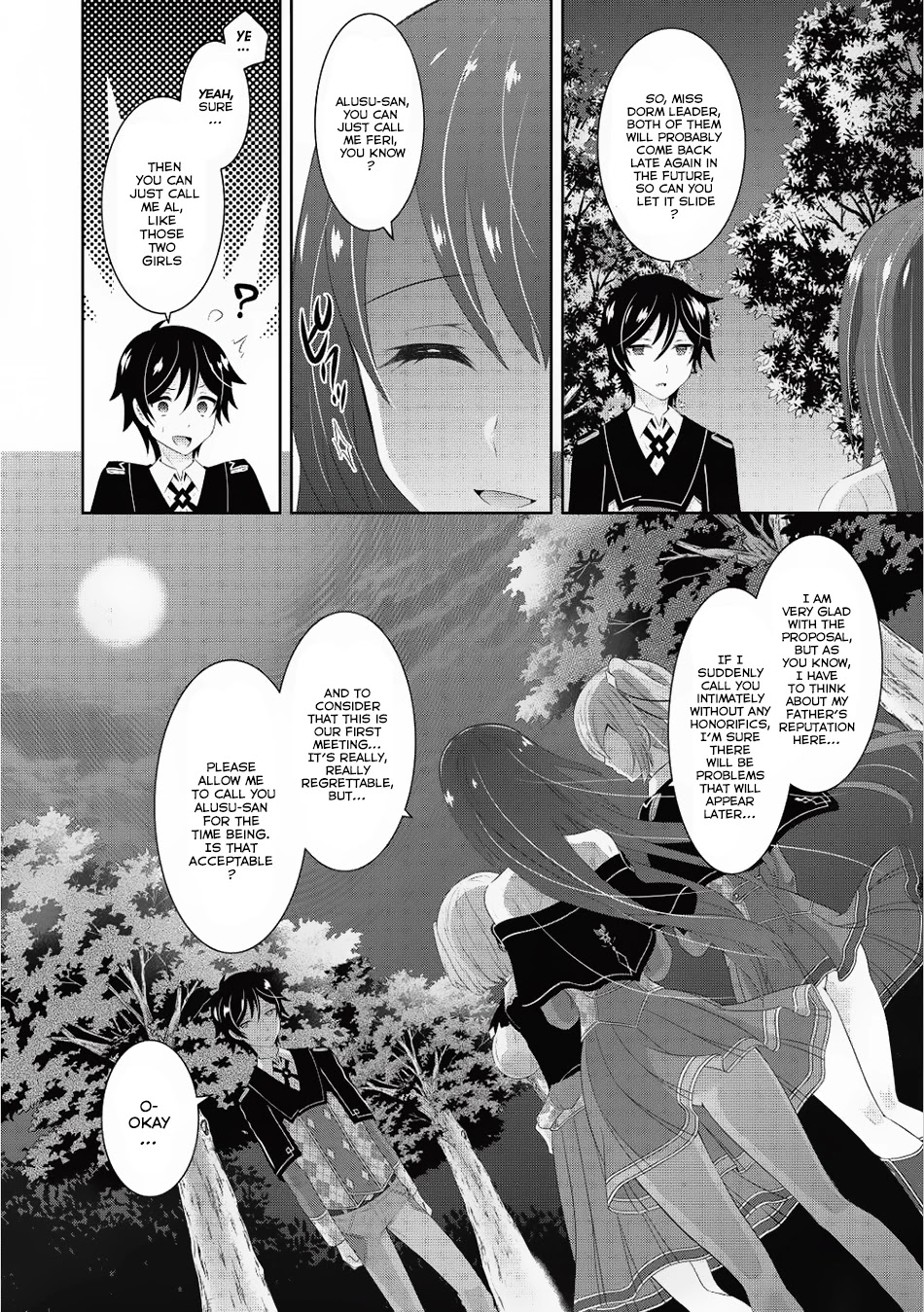 Saikyou Mahoushi no Inton Keikaku Chapter 6 page 9 - Chapter 6: Silver Colored Encounter