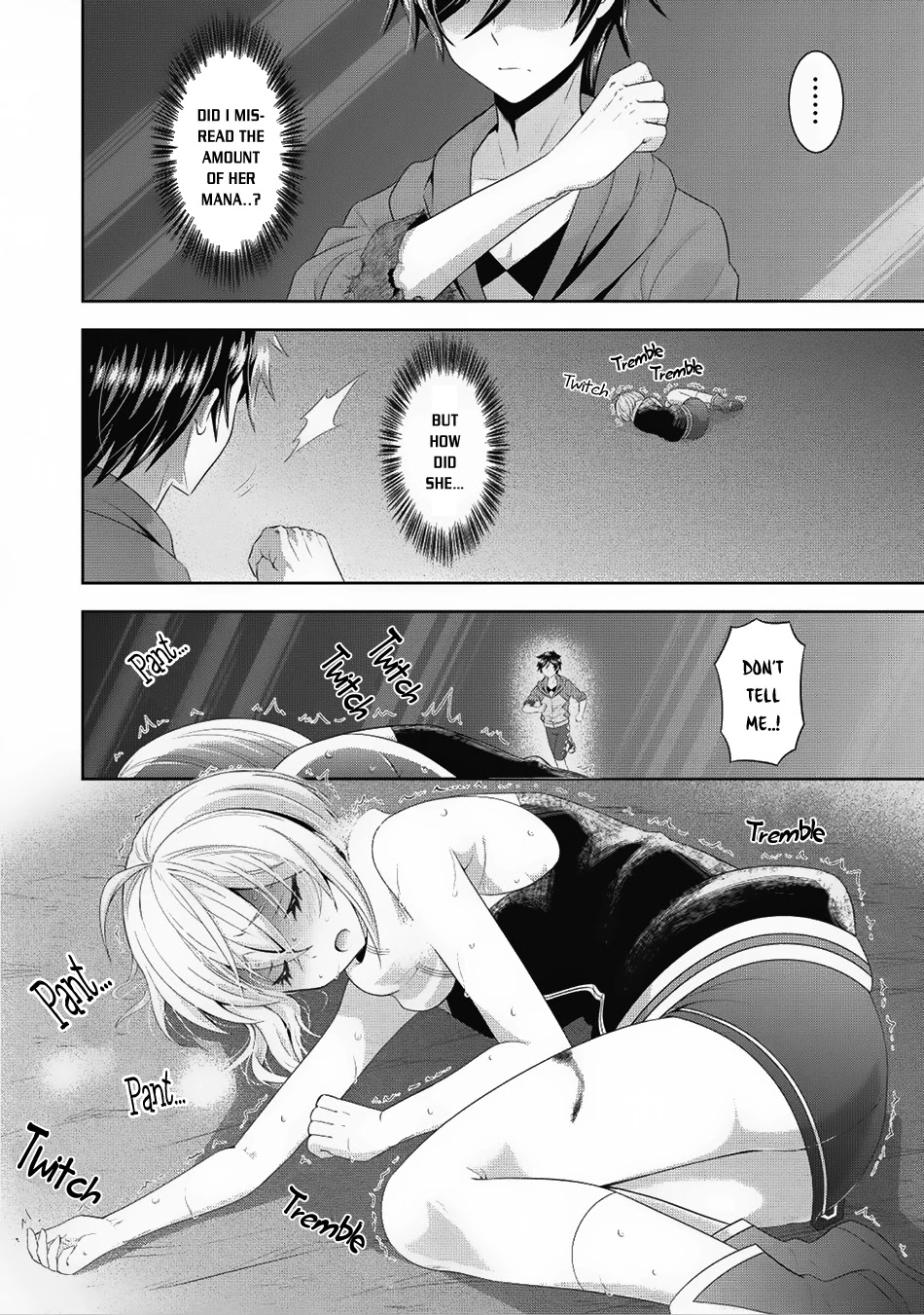 Saikyou Mahoushi no Inton Keikaku Chapter 7 page 18 - Chapter 7: Determination