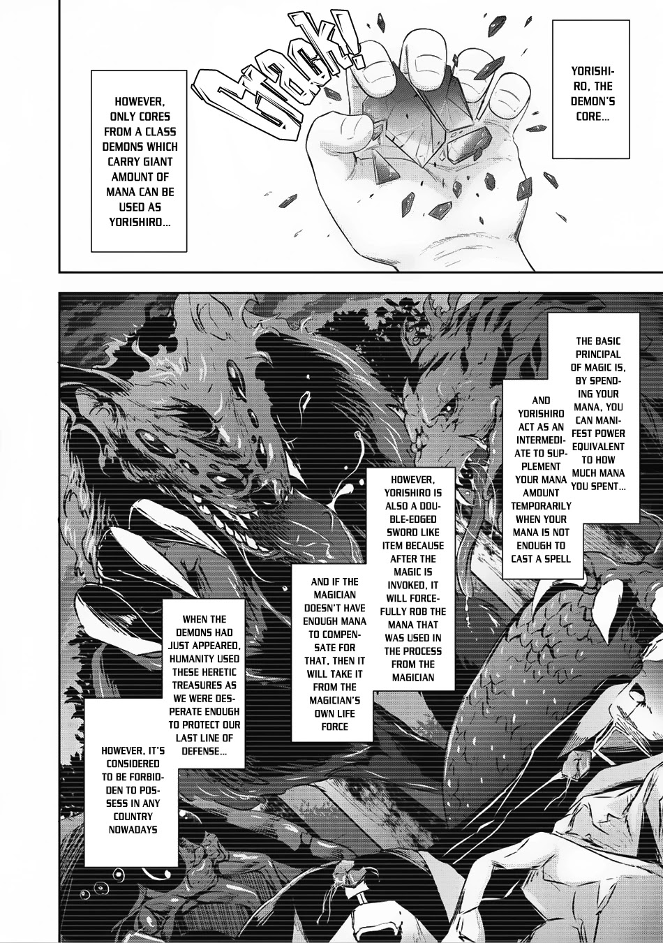 Saikyou Mahoushi no Inton Keikaku Chapter 7 page 20 - Chapter 7: Determination