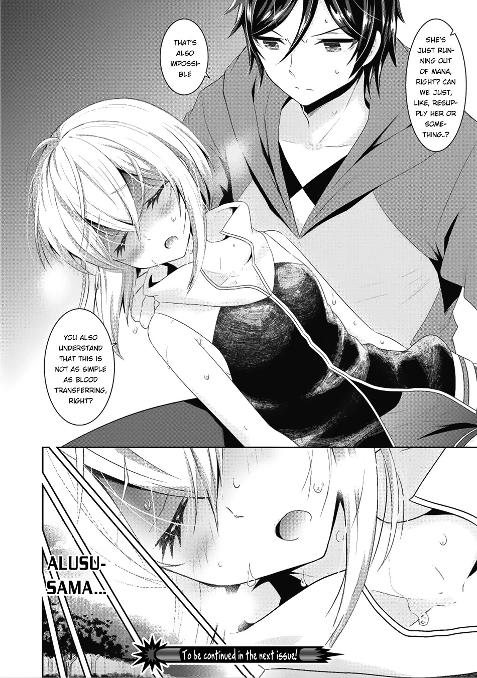 Saikyou Mahoushi no Inton Keikaku Chapter 7 page 22 - Chapter 7: Determination