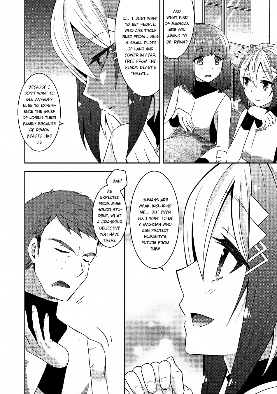 Saikyou Mahoushi no Inton Keikaku Chapter 8 page 5 - Chapter 8: Feelings