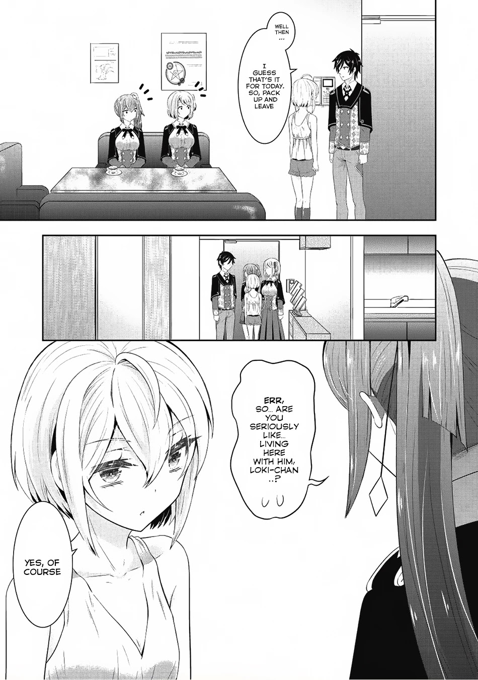 Saikyou Mahoushi no Inton Keikaku Chapter 9 page 24 - Chapter 9: Loki