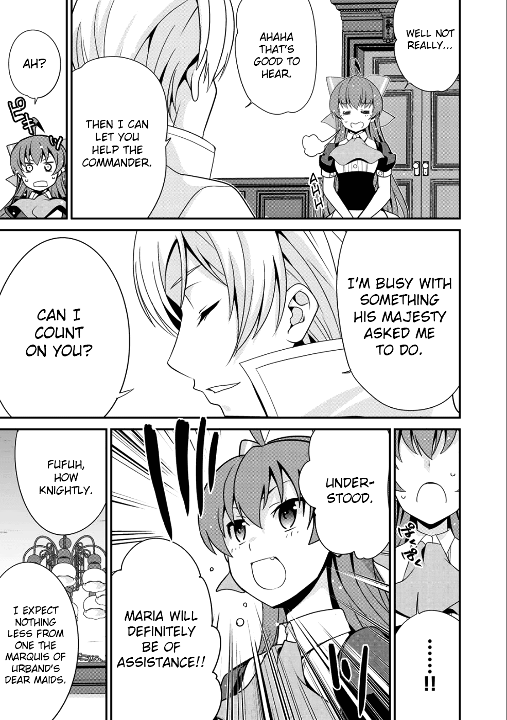 Saikyou no Kurokishi, Sentou Maid ni Tenshoku shimashita Chapter 15 page 19 - Chapter 15