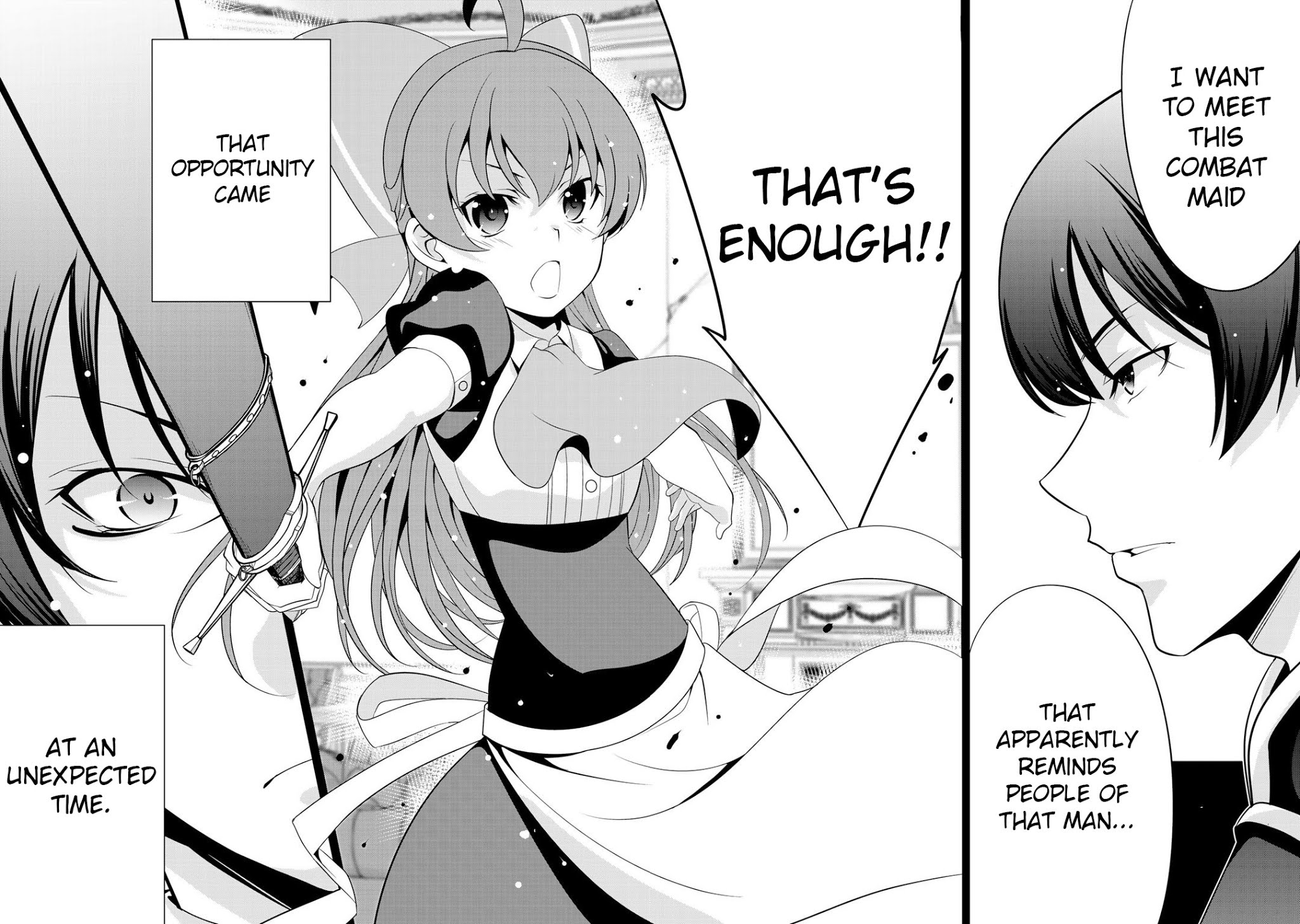 Saikyou no Kurokishi, Sentou Maid ni Tenshoku shimashita Chapter 21 page 15 - Chapter 21