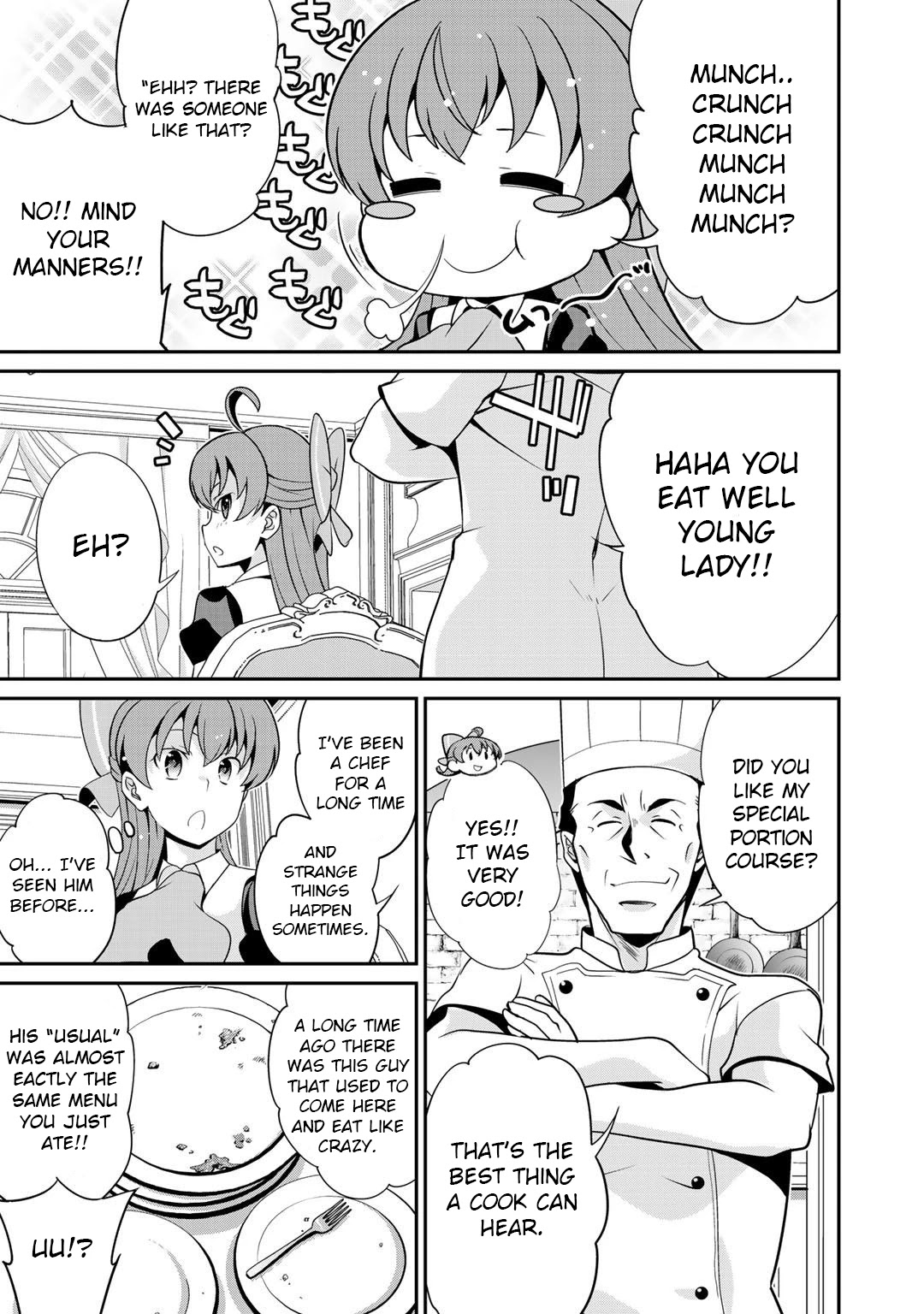 Saikyou no Kurokishi, Sentou Maid ni Tenshoku shimashita Chapter 23 page 9 - Chapter 23