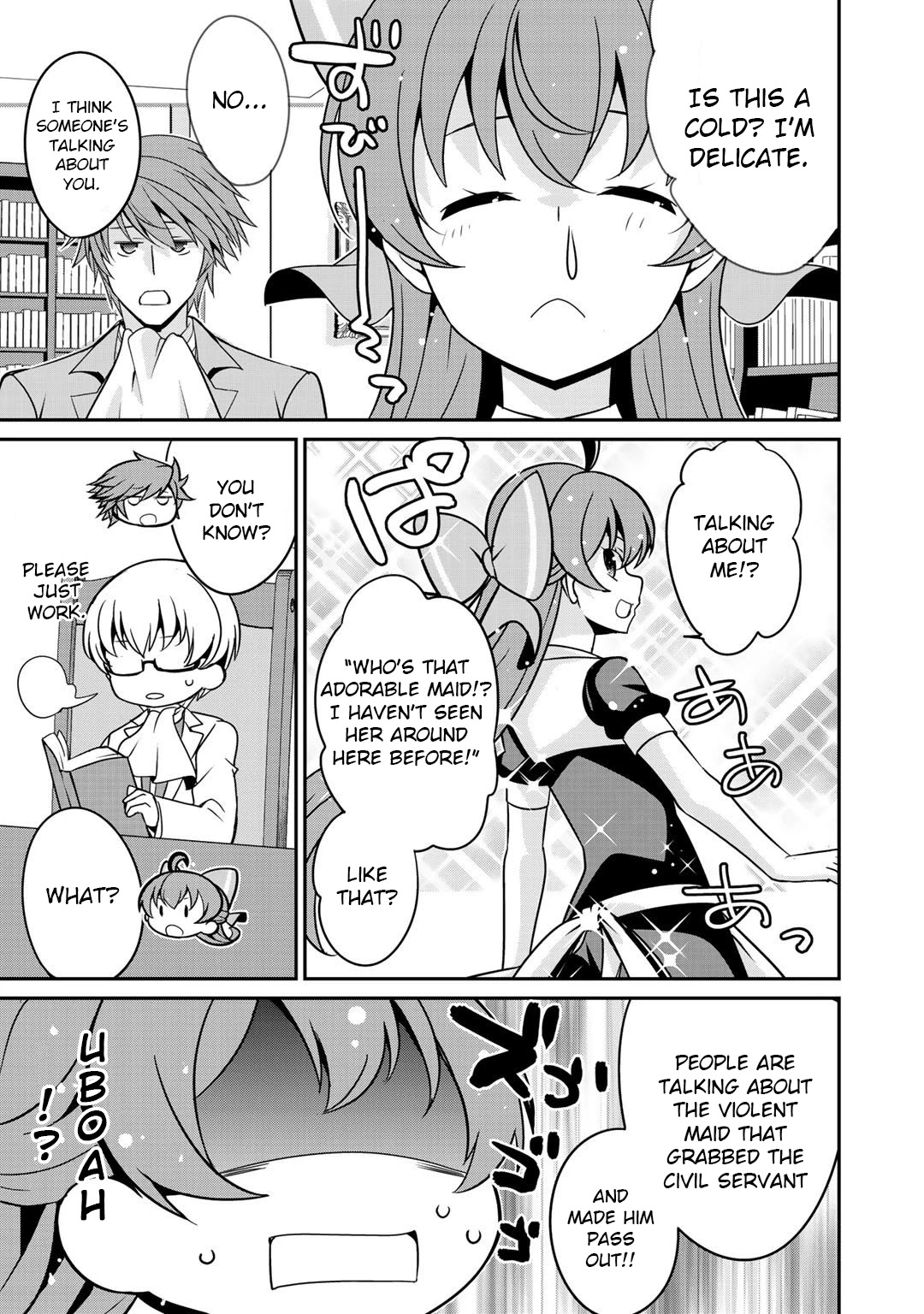 Saikyou no Kurokishi, Sentou Maid ni Tenshoku shimashita Chapter 26 page 11 - Chapter 26