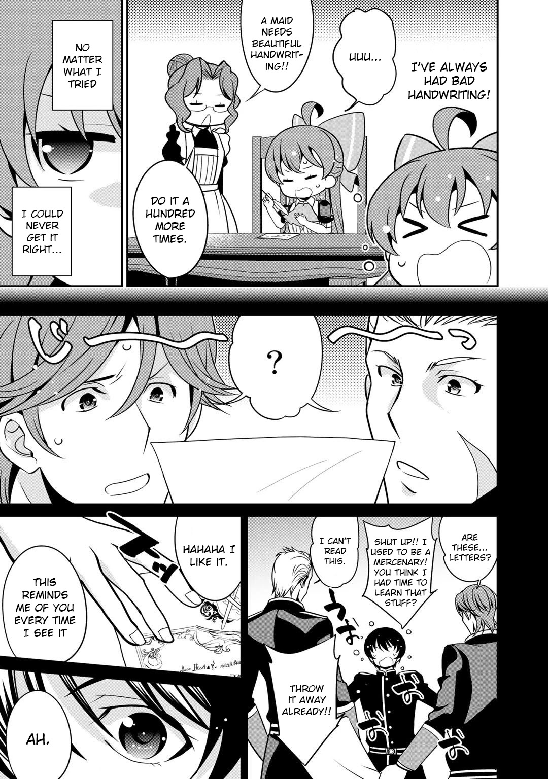 Saikyou no Kurokishi, Sentou Maid ni Tenshoku shimashita Chapter 26 page 13 - Chapter 26