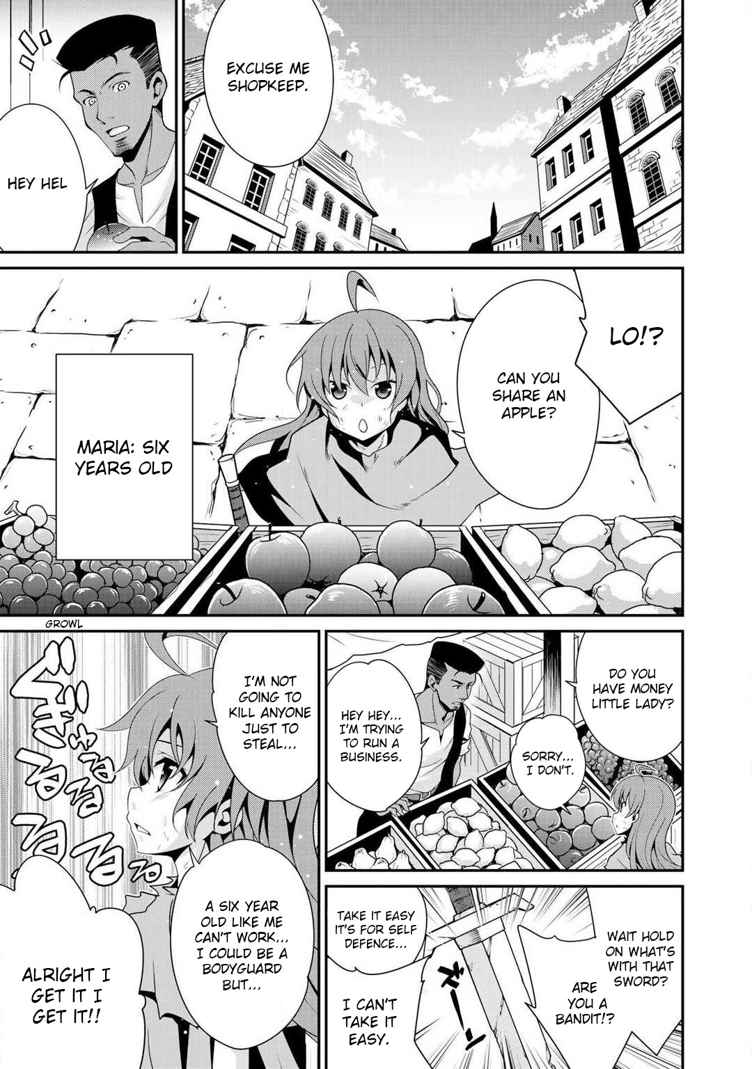 Saikyou no Kurokishi, Sentou Maid ni Tenshoku shimashita Chapter 3 page 9 - Chapter 3