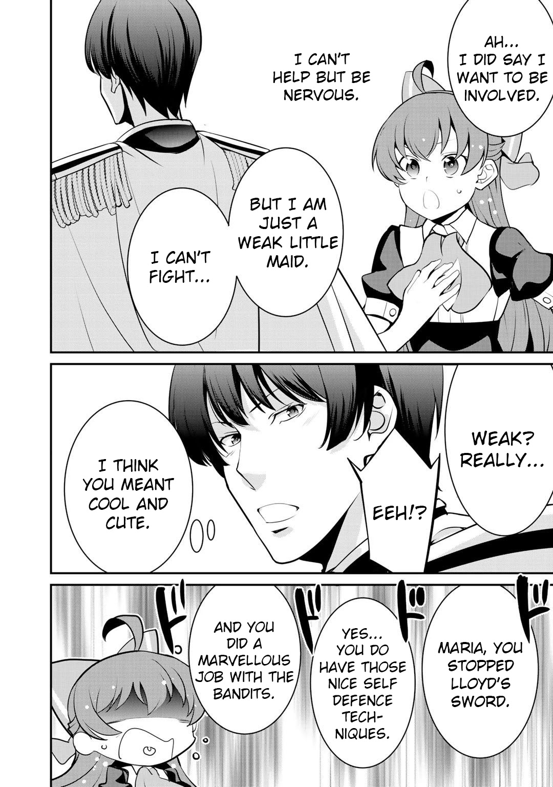 Saikyou no Kurokishi, Sentou Maid ni Tenshoku shimashita Chapter 36 page 20 - Chapter 36