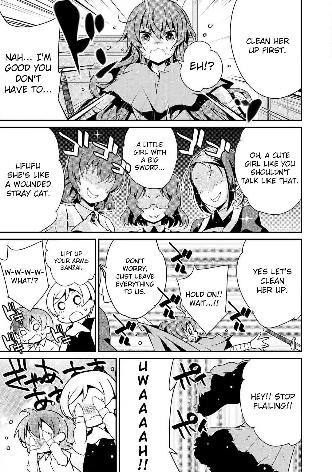 Saikyou no Kurokishi, Sentou Maid ni Tenshoku shimashita Chapter 4 page 11 - Chapter 4