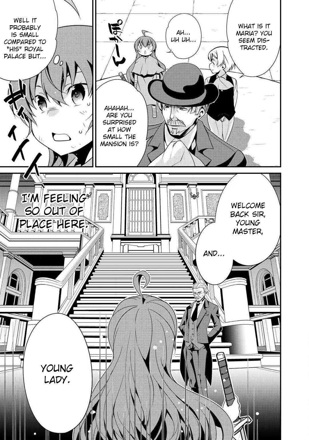 Saikyou no Kurokishi, Sentou Maid ni Tenshoku shimashita Chapter 4 page 9 - Chapter 4
