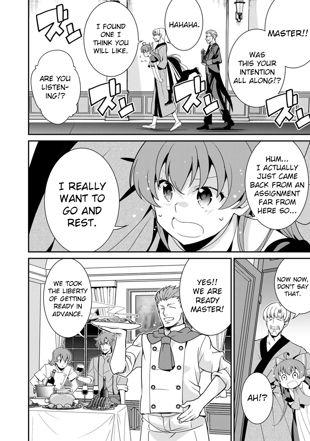 Saikyou no Kurokishi, Sentou Maid ni Tenshoku shimashita Chapter 45 page 10 - Chapter 45