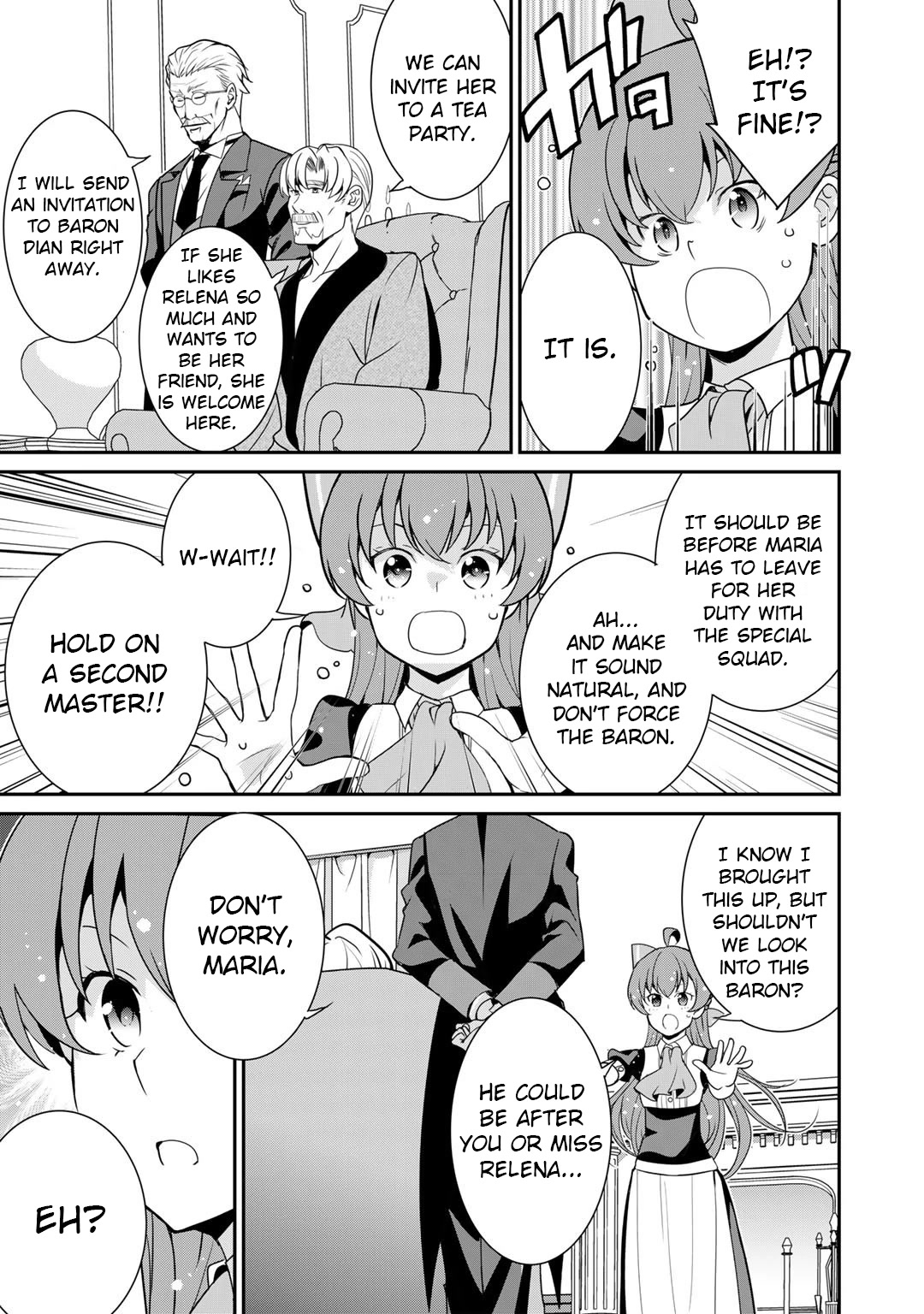 Saikyou no Kurokishi, Sentou Maid ni Tenshoku shimashita Chapter 45 page 7 - Chapter 45