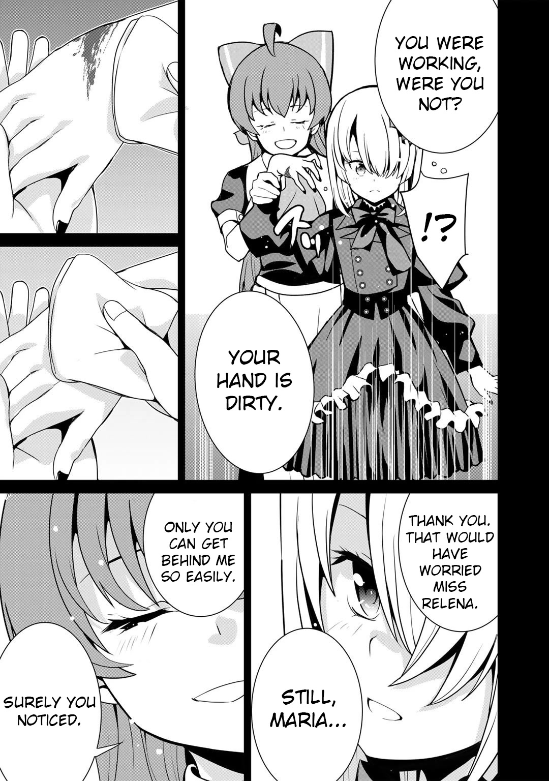Saikyou no Kurokishi, Sentou Maid ni Tenshoku shimashita Chapter 46 page 12 - Chapter 46