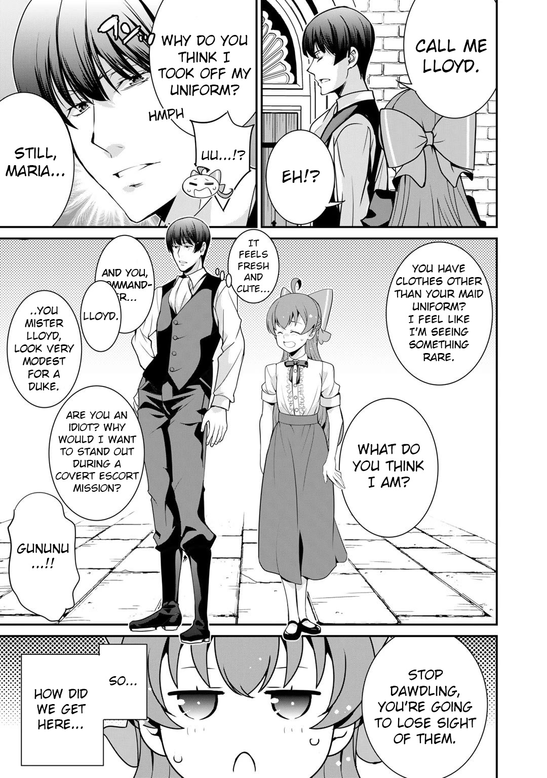 Saikyou no Kurokishi, Sentou Maid ni Tenshoku shimashita Chapter 46 page 4 - Chapter 46