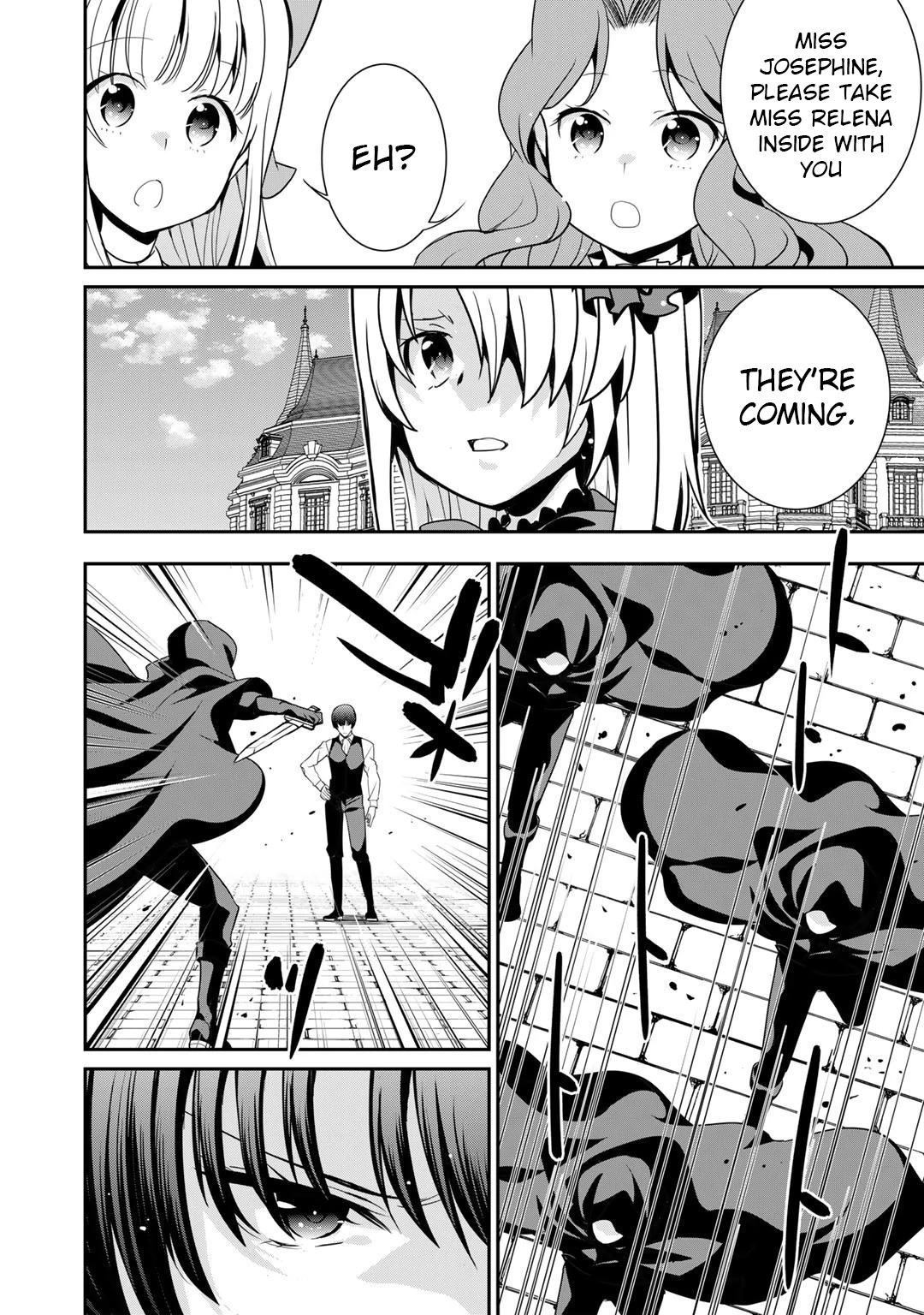 Saikyou no Kurokishi, Sentou Maid ni Tenshoku shimashita Chapter 47 page 18 - Chapter 47