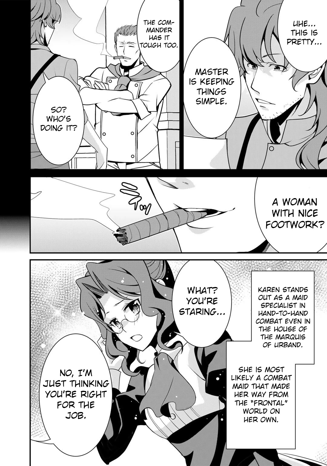 Saikyou no Kurokishi, Sentou Maid ni Tenshoku shimashita Chapter 48 page 14 - Chapter 48