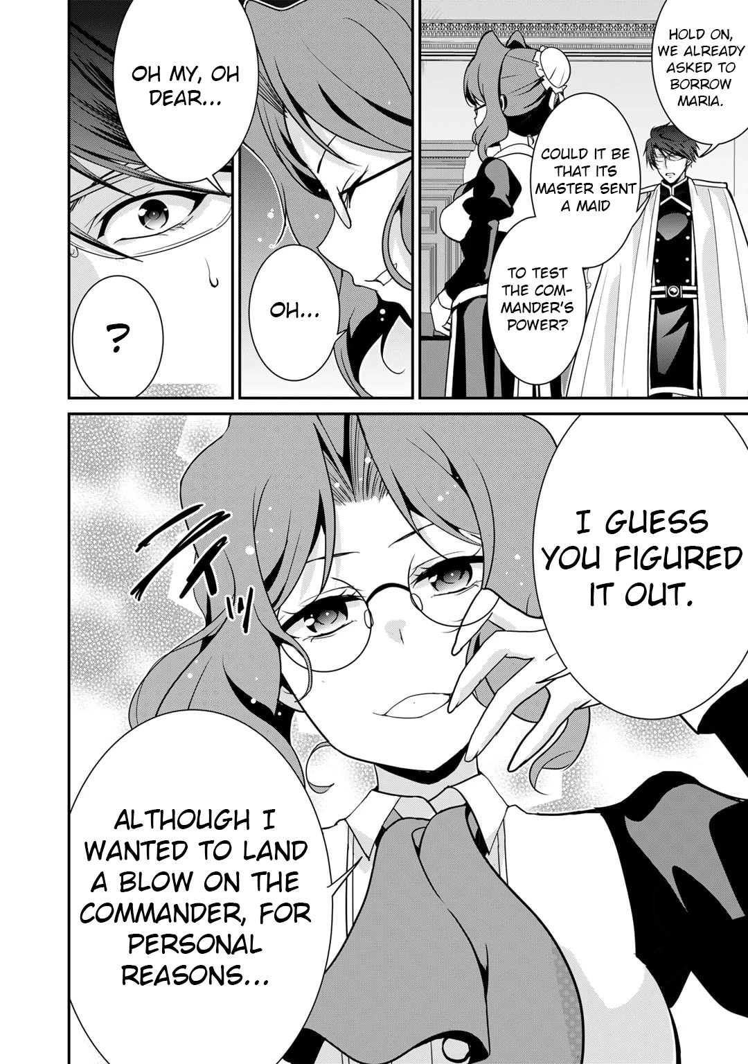 Saikyou no Kurokishi, Sentou Maid ni Tenshoku shimashita Chapter 49 page 15 - Chapter 49