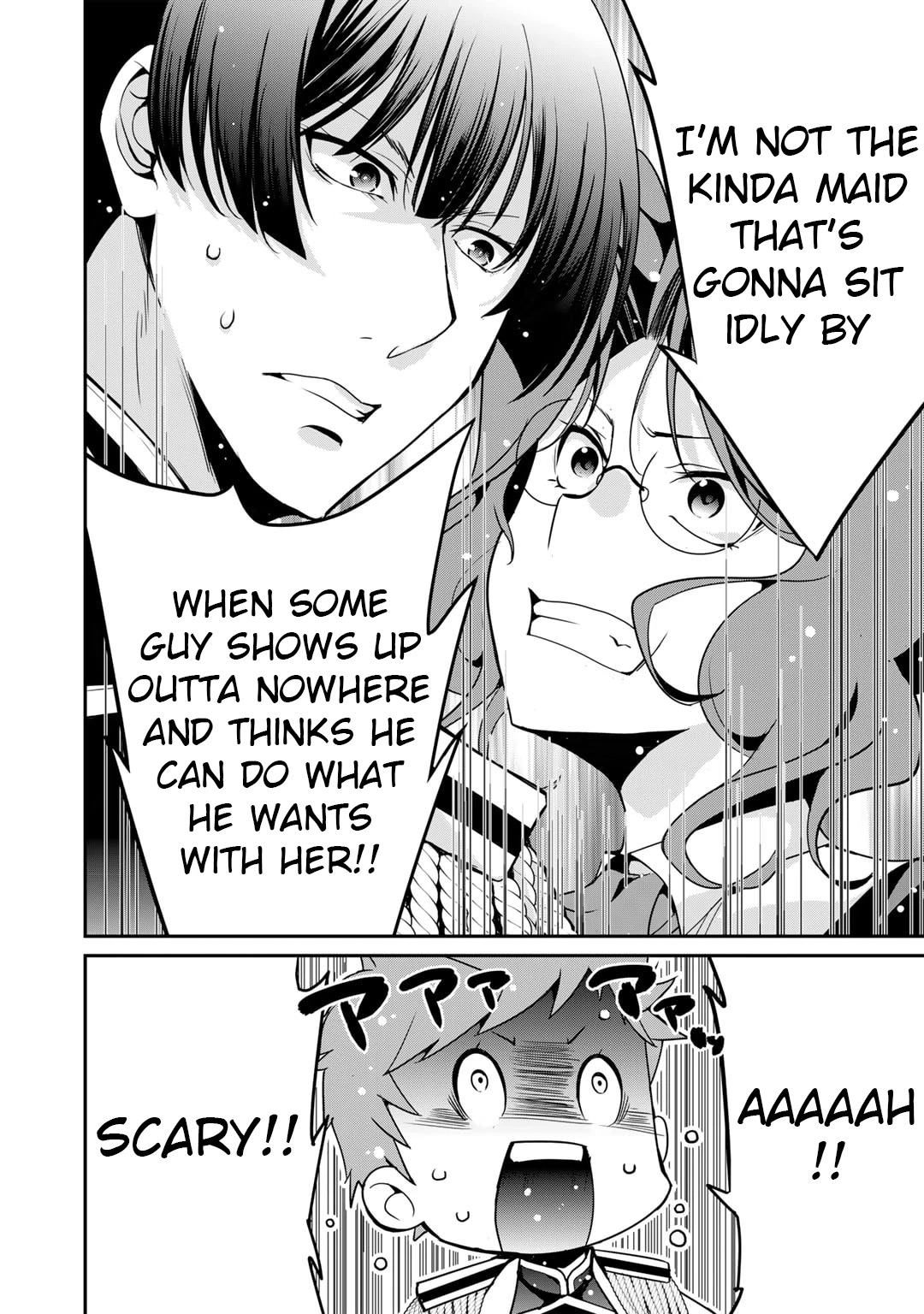 Saikyou no Kurokishi, Sentou Maid ni Tenshoku shimashita Chapter 49 page 17 - Chapter 49