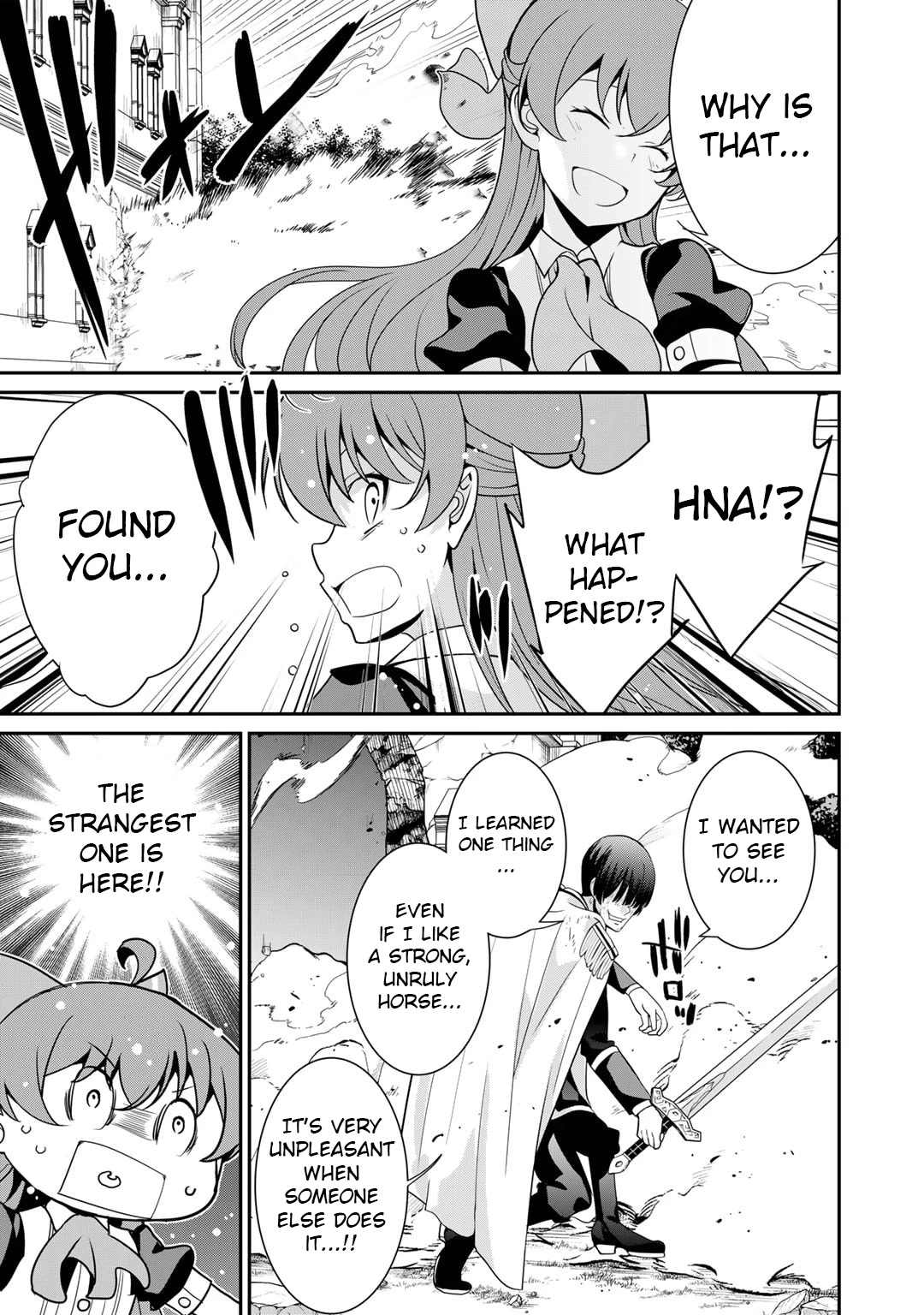 Saikyou no Kurokishi, Sentou Maid ni Tenshoku shimashita Chapter 49 page 21 - Chapter 49