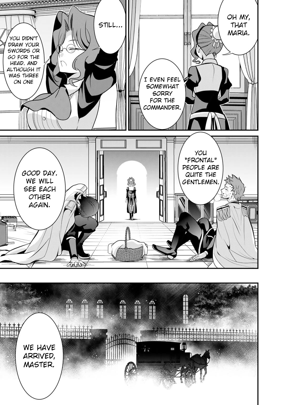 Saikyou no Kurokishi, Sentou Maid ni Tenshoku shimashita Chapter 49 page 23 - Chapter 49