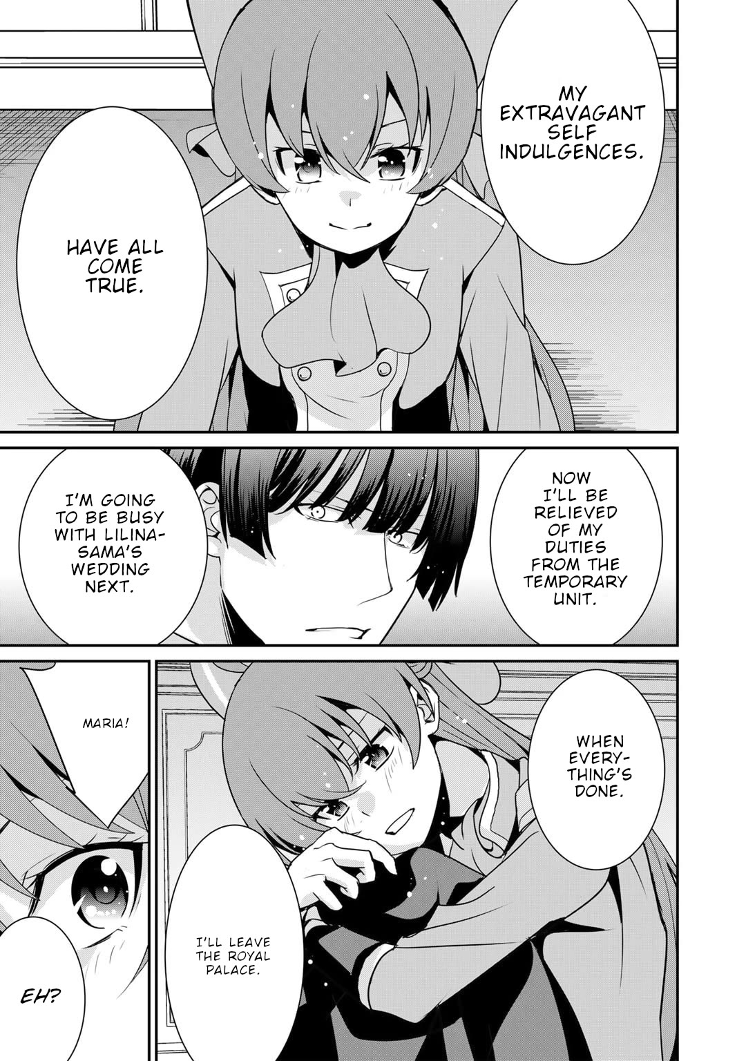 Saikyou no Kurokishi, Sentou Maid ni Tenshoku shimashita Chapter 55 page 25 - Chapter 55