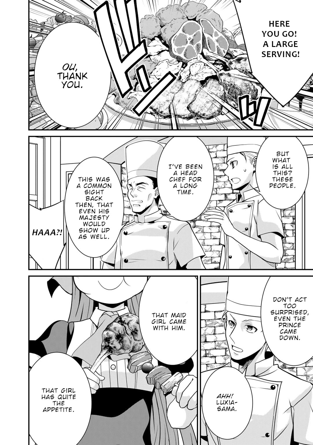 Saikyou no Kurokishi, Sentou Maid ni Tenshoku shimashita Chapter 56 page 21 - Chapter 56