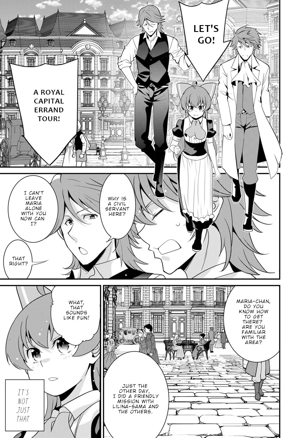 Saikyou no Kurokishi, Sentou Maid ni Tenshoku shimashita Chapter 57 page 22 - Chapter 57