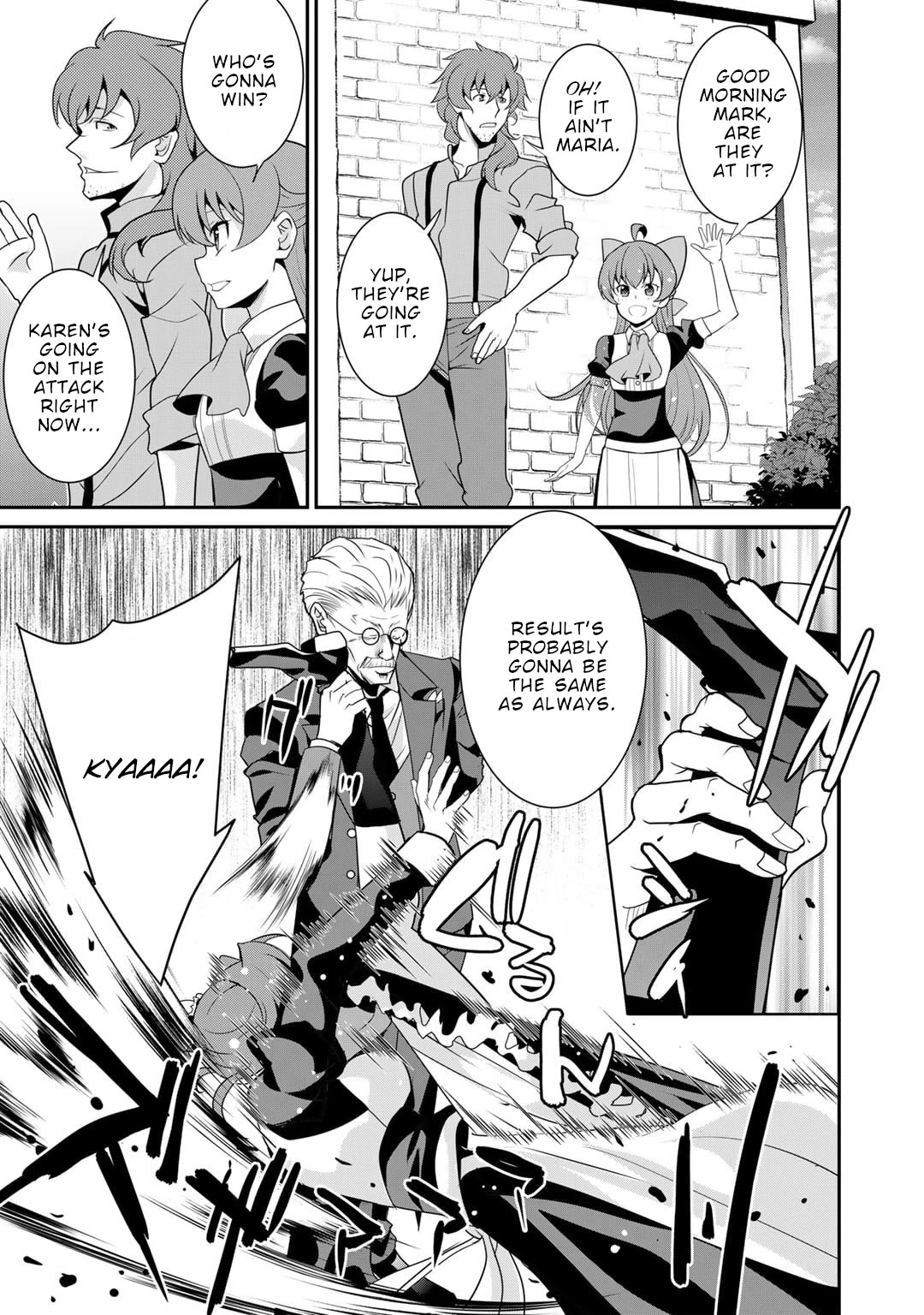 Saikyou no Kurokishi, Sentou Maid ni Tenshoku shimashita Chapter 57 page 4 - Chapter 57