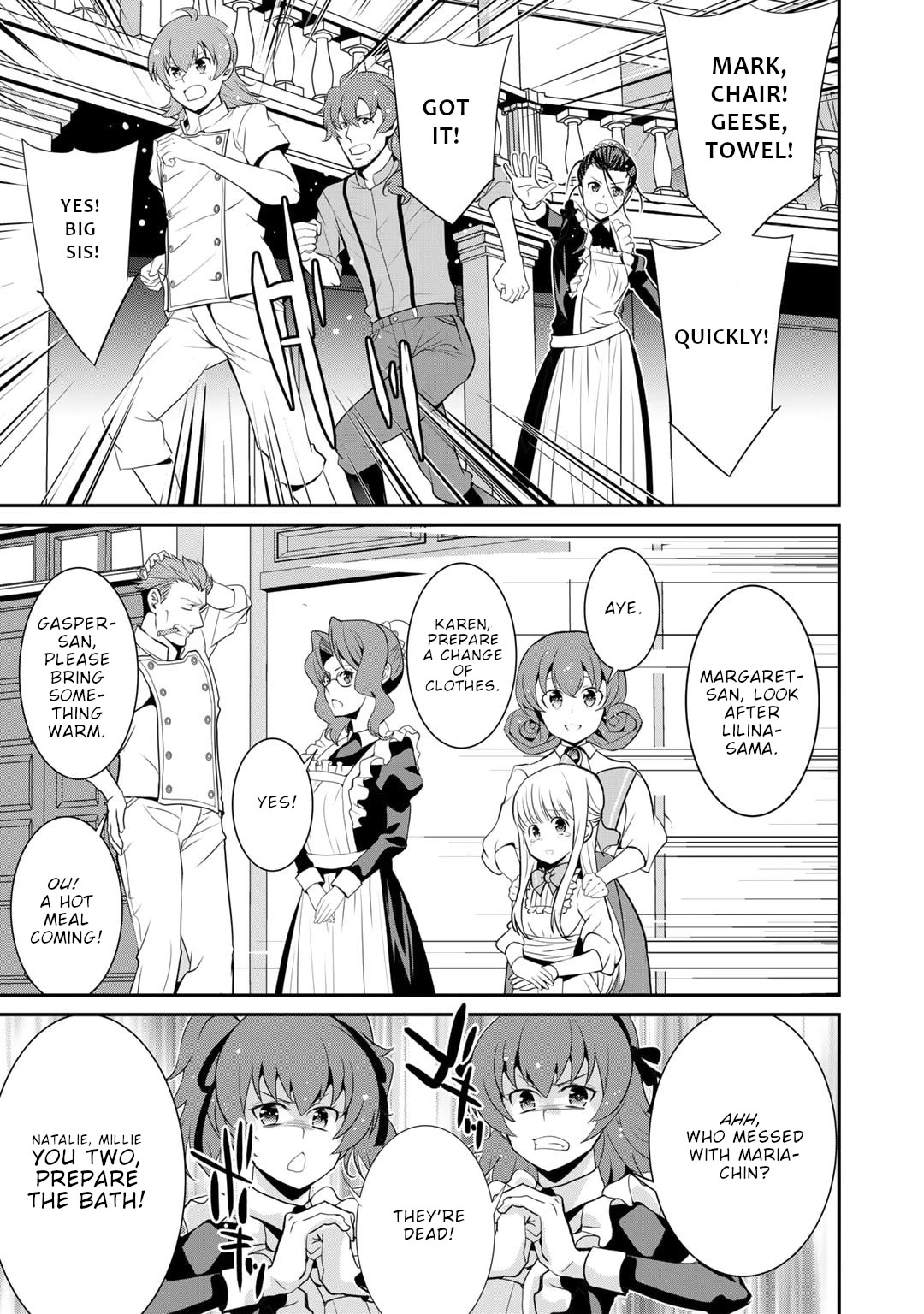 Saikyou no Kurokishi, Sentou Maid ni Tenshoku shimashita Chapter 60 page 11 - Chapter 60