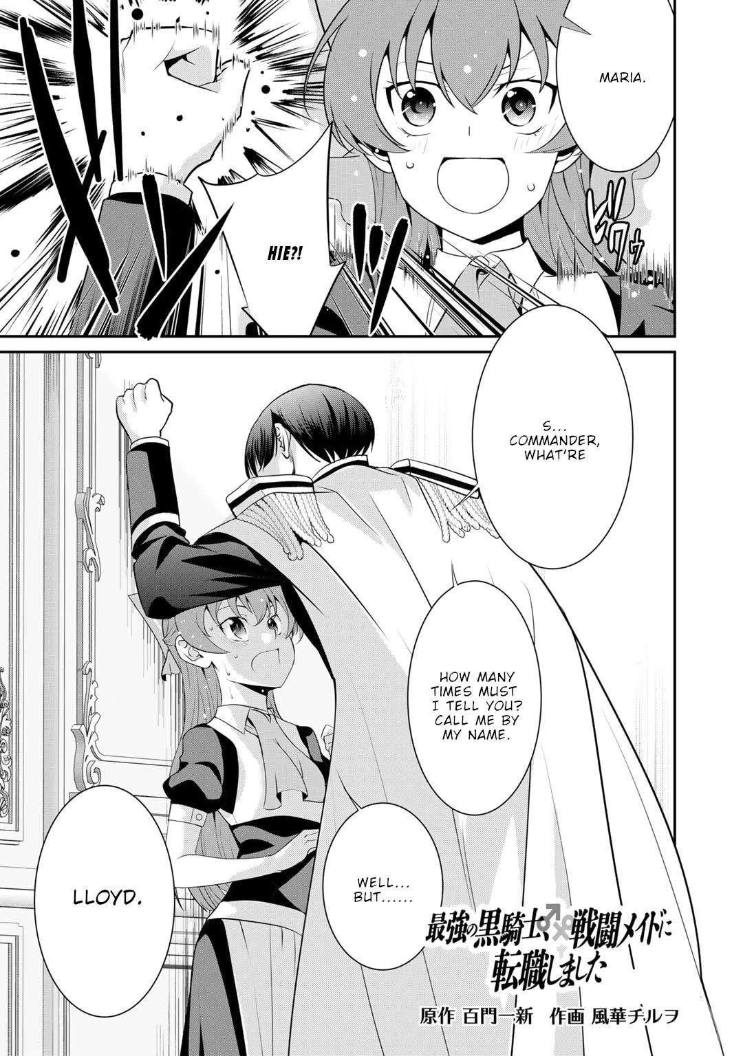 Saikyou no Kurokishi, Sentou Maid ni Tenshoku shimashita Chapter 61 page 2 - Chapter 61