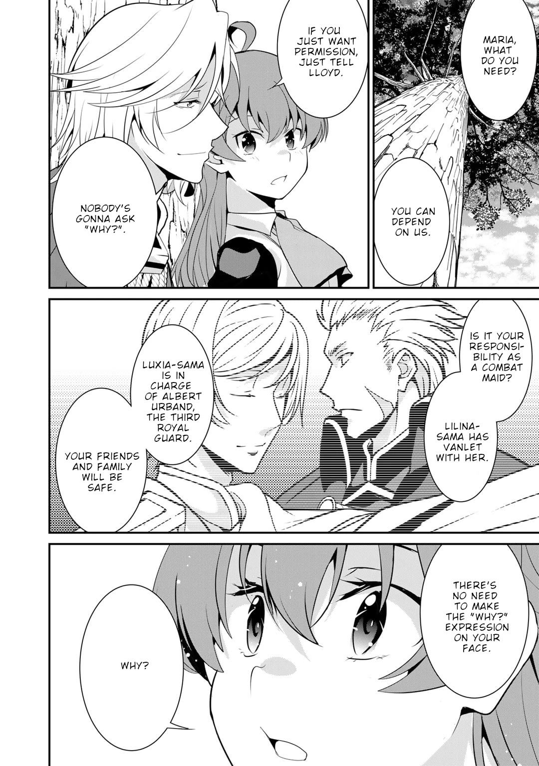 Saikyou no Kurokishi, Sentou Maid ni Tenshoku shimashita Chapter 61 page 21 - Chapter 61
