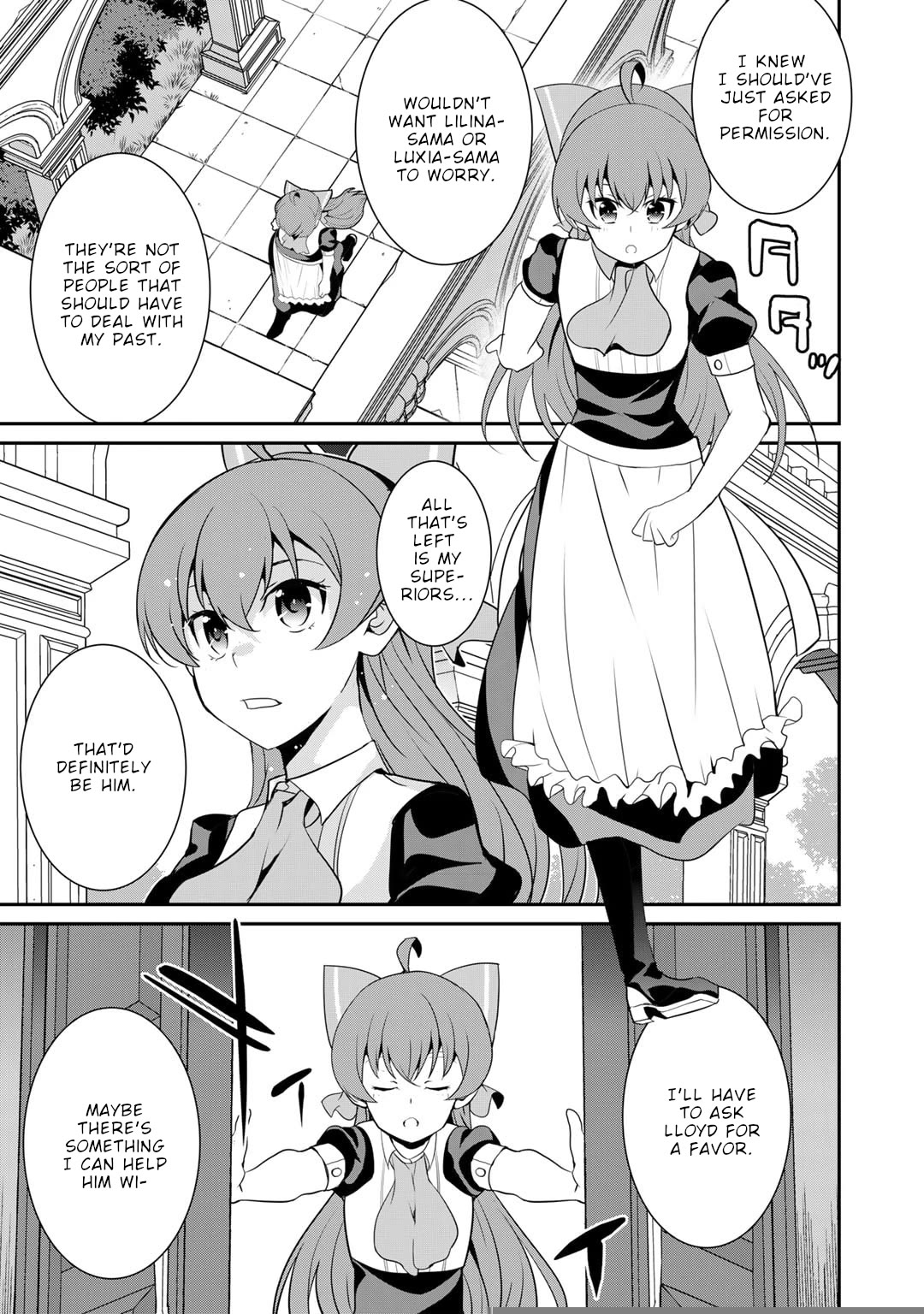Saikyou no Kurokishi, Sentou Maid ni Tenshoku shimashita Chapter 61 page 26 - Chapter 61