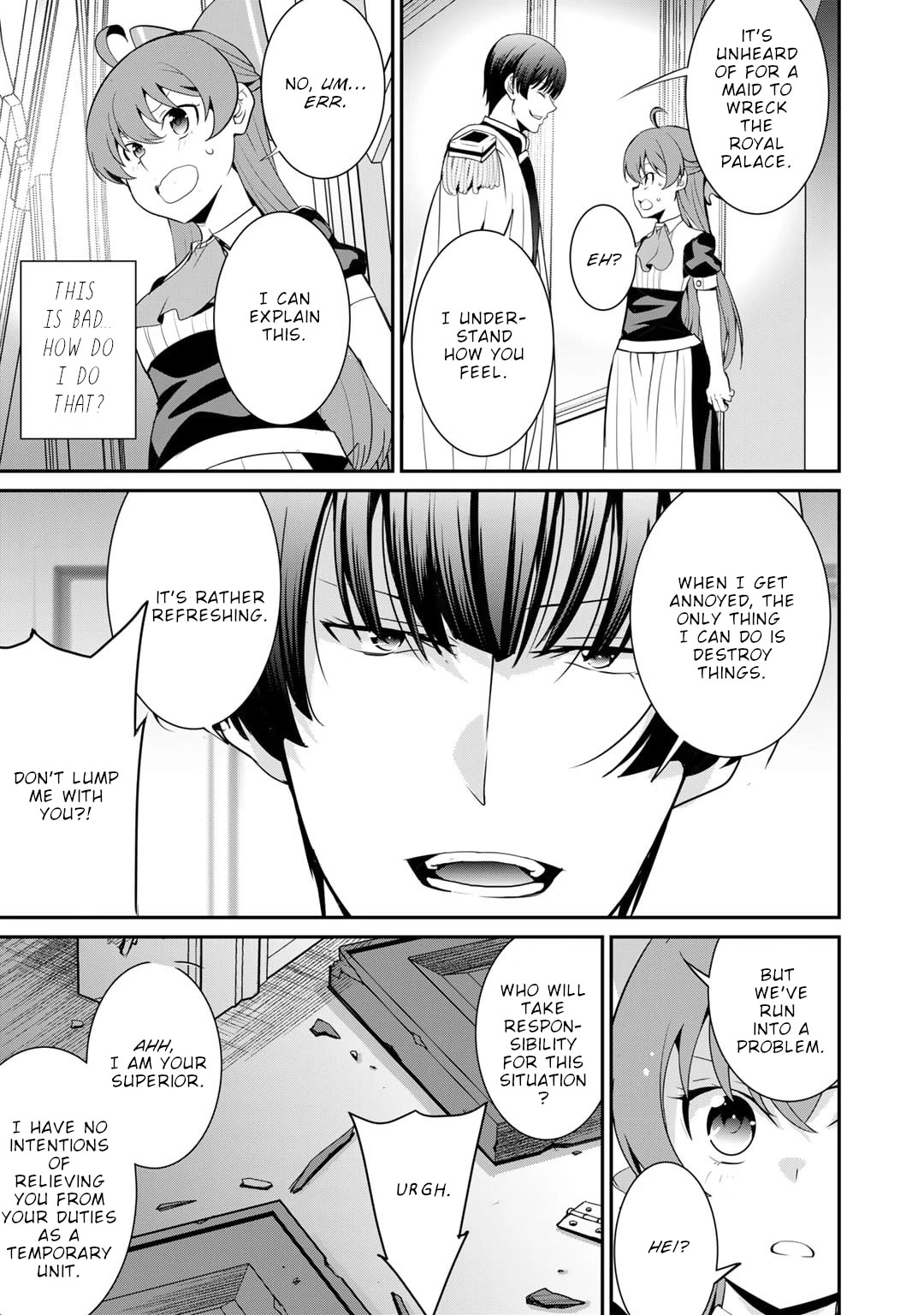 Saikyou no Kurokishi, Sentou Maid ni Tenshoku shimashita Chapter 62 page 9 - Chapter 62