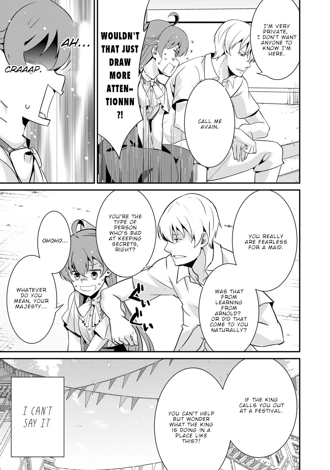 Saikyou no Kurokishi, Sentou Maid ni Tenshoku shimashita Chapter 68 page 12 - Chapter 68