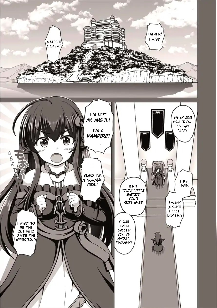 Saikyou no Kyuuketsuhime wa Imouto ga Hoshii!! Chapter 1 page 8 - Chapter 1