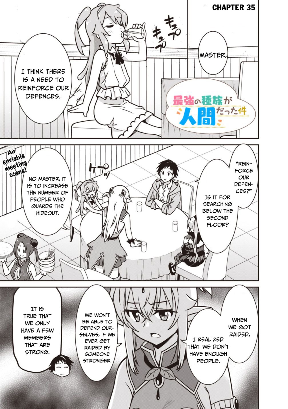 Saikyou no Shuzoku ga Ningen Datta Ken Chapter 35 page 2 - Chapter 35