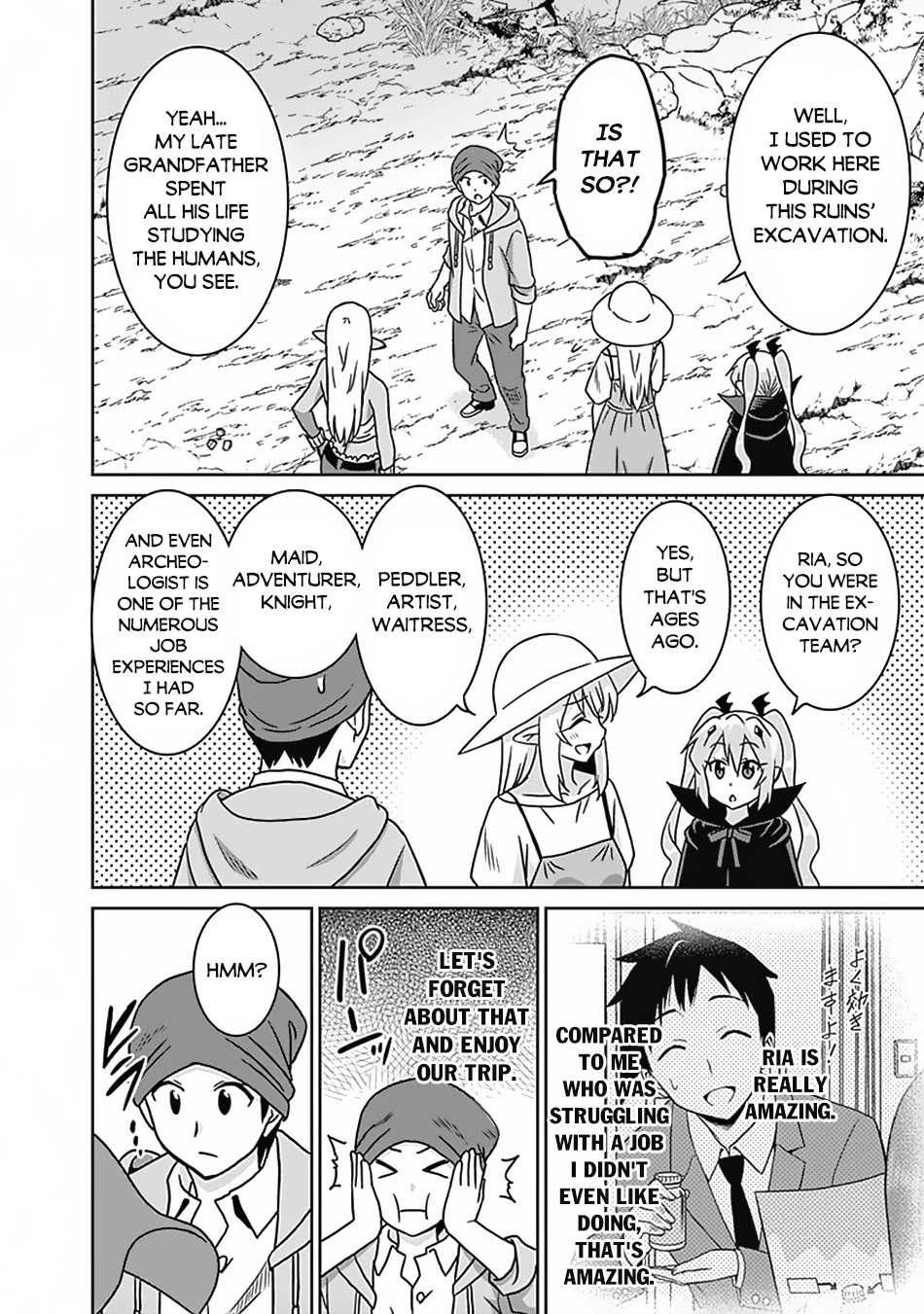 Saikyou no Shuzoku ga Ningen Datta Ken Chapter 54 page 13 - Chapter 54