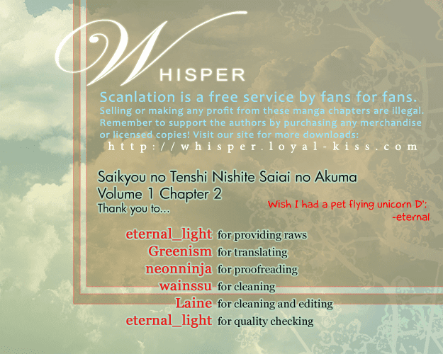 Saikyou no Tenshi Nishite Saiai no Akuma Chapter 2 page 44 - Chapter 2: Please Give Me Angel Wings