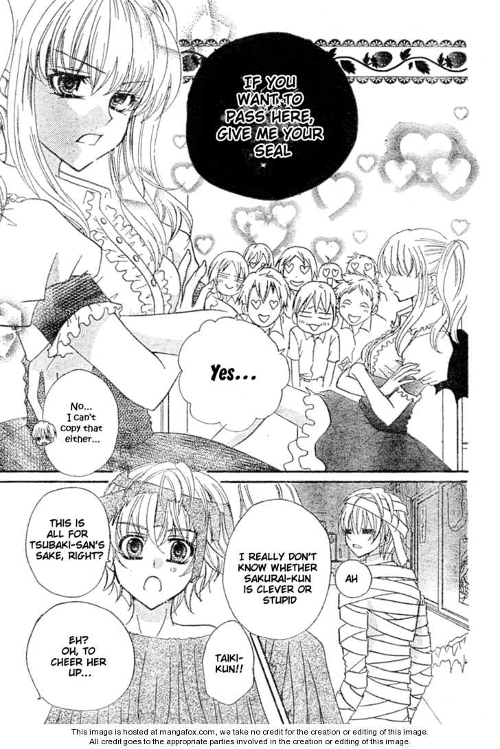 Saikyou Seitokai Tsubakiyo Chapter 6 page 22 - Chapter 6: Goodbye Curse Girl!