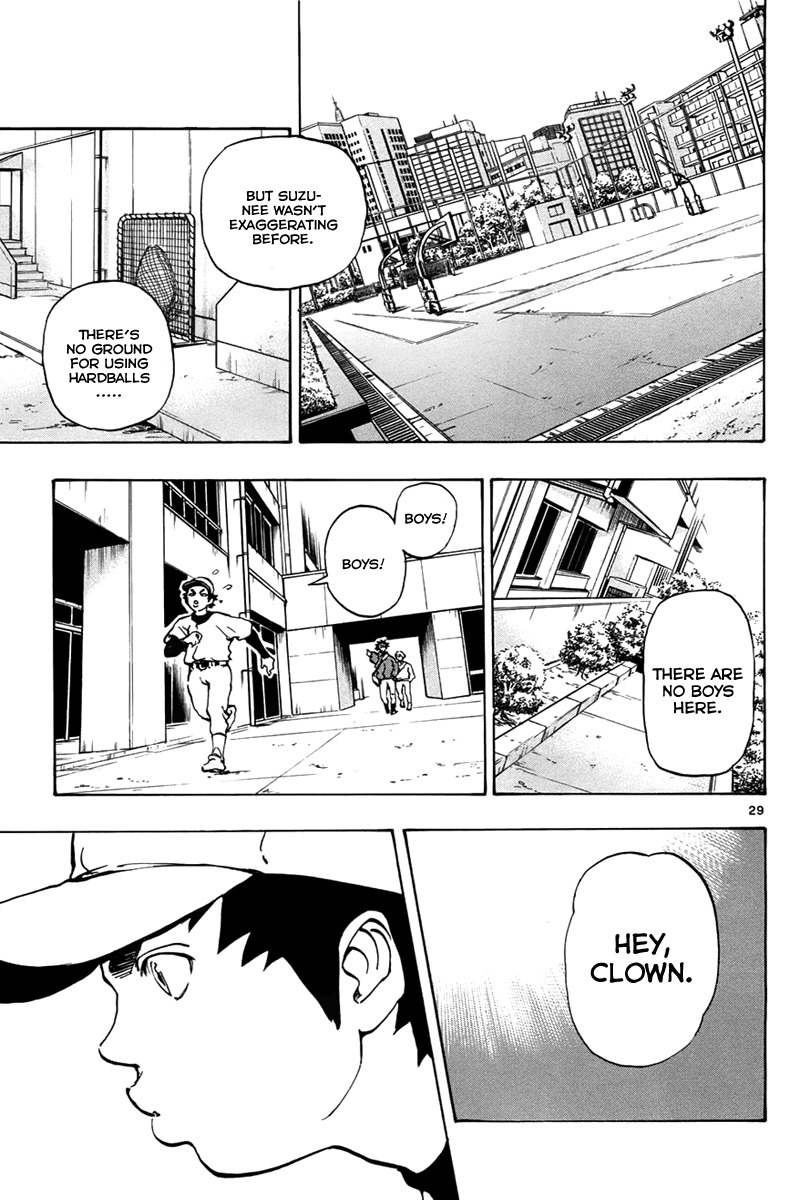 Saikyou! Toritsu Aoizaka Koukou Yakyuubu Chapter 1 page 33 - Chapter 1: Smiling in a Pinch Gets You the Victory