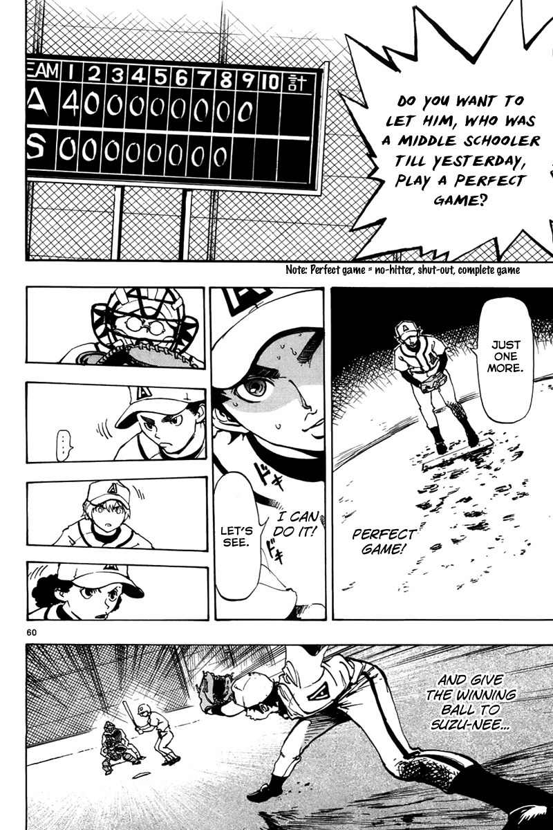 Saikyou! Toritsu Aoizaka Koukou Yakyuubu Chapter 1 page 63 - Chapter 1: Smiling in a Pinch Gets You the Victory