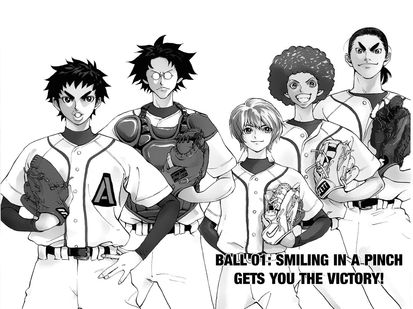 Saikyou! Toritsu Aoizaka Koukou Yakyuubu Chapter 1 page 7 - Chapter 1: Smiling in a Pinch Gets You the Victory