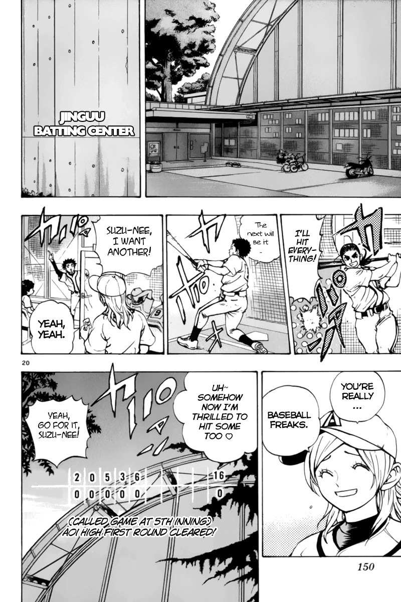 Saikyou! Toritsu Aoizaka Koukou Yakyuubu Chapter 11 page 21 - Chapter 11: First Round Done!