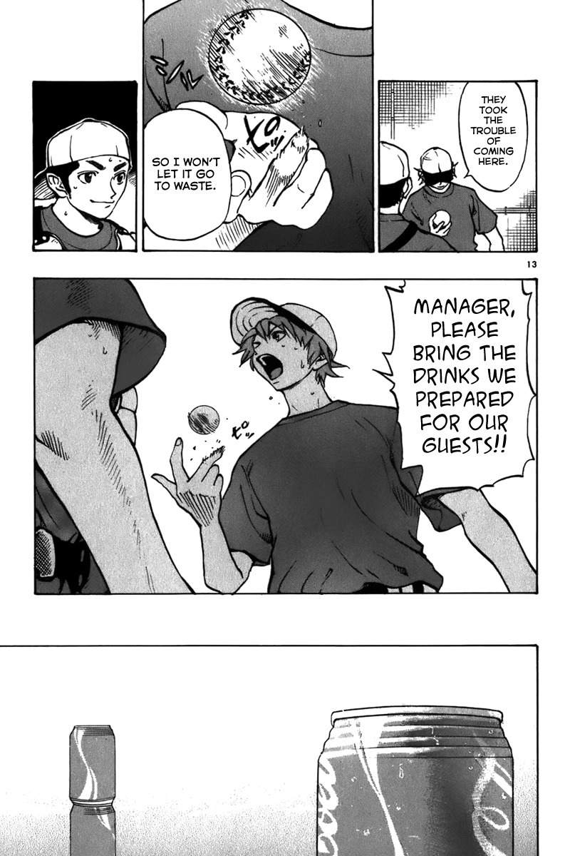 Saikyou! Toritsu Aoizaka Koukou Yakyuubu Chapter 15 page 14 - Chapter 15: Invading Enemy Ground!